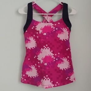 Lucy Pink Digital Camo Power Workout Tank